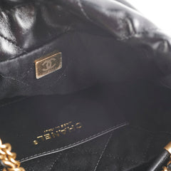 Chanel Mini 22 Black