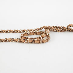 Chanel Lambskin Beige Wallet On Chain WOC