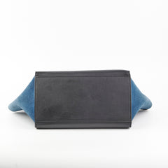 Celine Small Trapeze Blue/Black