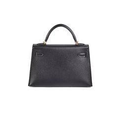 Hermes Mini Kelly Epsom Noir - Z Stamp