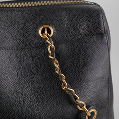 Chanel Vintage Caviar Tote Bag