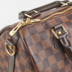 Louis Vuitton Bandouliere Speedy 25 Damier Ebene