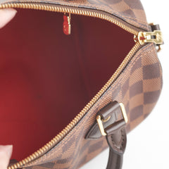 Louis Vuitton Bandouliere Speedy 25 Damier Ebene