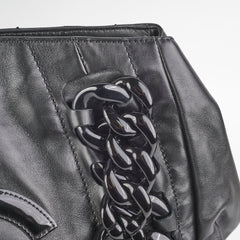 Chanel Resin Modern Chain Tote Black