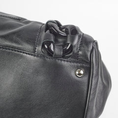 Chanel Resin Modern Chain Tote Black