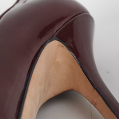 Christian Dior Burgundy Heels Size 39.5