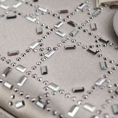 Christian Dior Mini Lady Dior Satin Grey