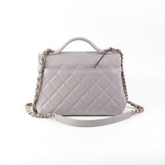 Chanel Small Affinity Caviar Grey Microchip 2022