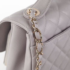 Chanel Small Affinity Caviar Grey Microchip 2022