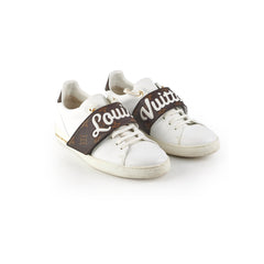 Louis Vuitton Canvas/Leather Sneakers Size 40