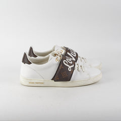 Louis Vuitton Canvas/Leather Sneakers Size 40