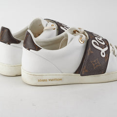 Louis Vuitton Canvas/Leather Sneakers Size 40