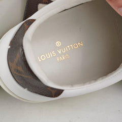 Louis Vuitton Canvas/Leather Sneakers Size 40