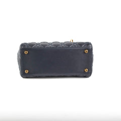 Dior Lady Dior Medium Calfskin Navy