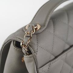 Chanel Medium Business Affinity Grey Caviar