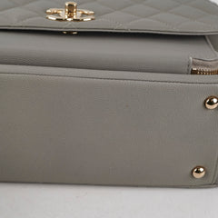 Chanel Medium Business Affinity Grey Caviar