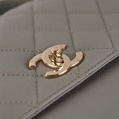 Chanel Medium Business Affinity Grey Caviar