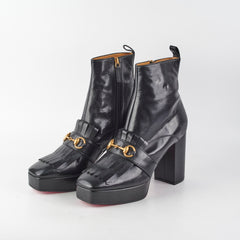 Gucci Horsebit Boots Black Size 41