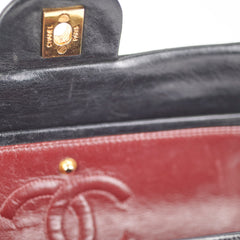 Chanel Vintage Small Classic Flap Lambskin Black - Series 2
