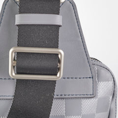 Louis Vuitton Grey Sling Bag Damier Ebene