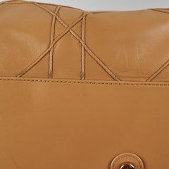 Dior Cannage Le Trente Leather Shoulder Bag Beige