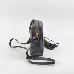 Saint Laurent Lou Camera Crossbody Bag Black