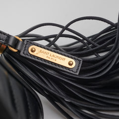 Saint Laurent Lou Camera Crossbody Bag Black