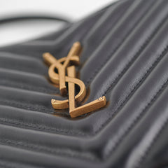 Saint Laurent Lou Camera Crossbody Bag Black
