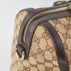 Gucci Boston Monogram Canvas Tote