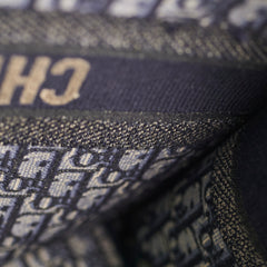 Christian Dior Oblique Book Tote Navy (GW Initials)