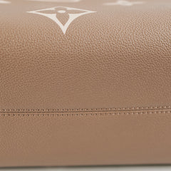 Louis Vuitton On The Go MM Empriente Beige