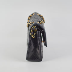 Chanel Vintage Classic Flap M/L Lambskin Black - Series 7