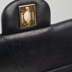 Chanel Vintage Classic Flap M/L Lambskin Black - Series 7