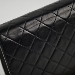 Chanel Vintage Black Flap Lambskin - Series 4