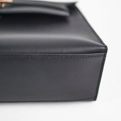 Hermes Kelly Pochette Black U Stamp 2022