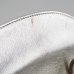 Christian Dior Lady Dior Small Metallic Silver