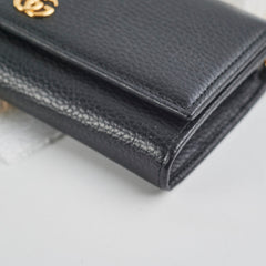 Gucci Wallet On Chain Black