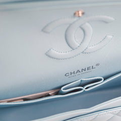 Chanel Classic Flap Medium/Large Light Blue - Series 31
