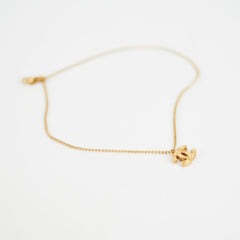 Chanel CC Logo Gold Necklace Costume Jewellery