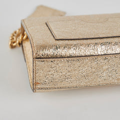 Gucci Padlock Gold Metallic Small