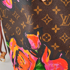 Louis Vuitton Neverfull Rose Monogram MM Tote