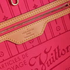 Louis Vuitton Neverfull Rose Monogram MM Tote