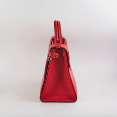 Dior Medium Diorever Tote Bag Red