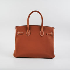 Hermes Birkin 30 Gold Togo - T Stamp (2015)