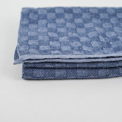 Louis Vuitton Blue Wool Scarf