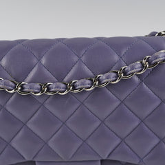 Chanel Jumbo Double Classic Flap Purple