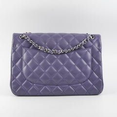 Chanel Jumbo Double Classic Flap Purple