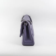 Chanel Jumbo Double Classic Flap Purple