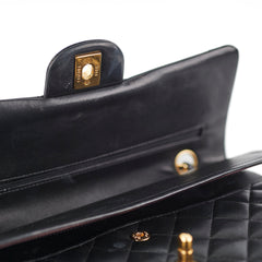 Chanel Medium/Large Classic Flap Black Lambskin