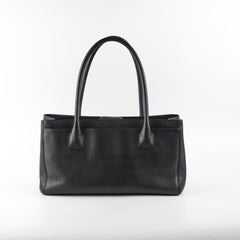 Chanel Cerf Tote Cavair Black